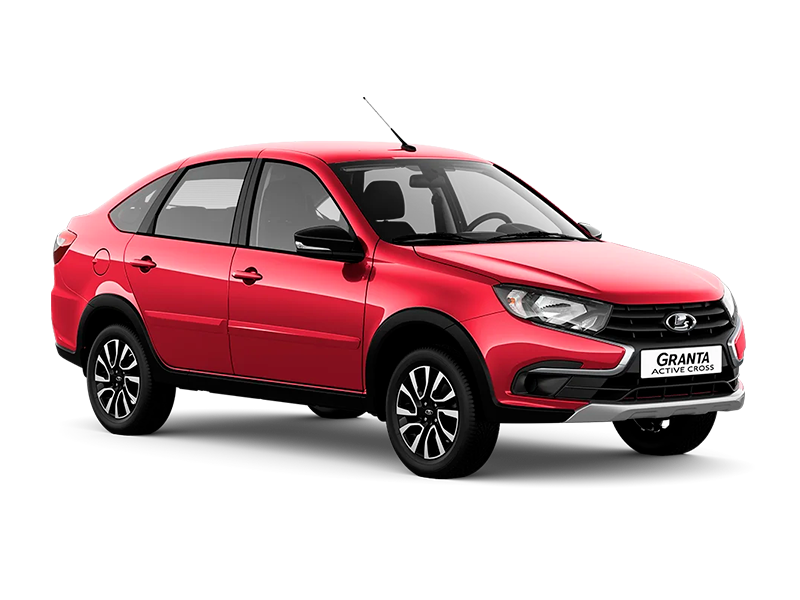 Купить Lada Granta Active Cross в Уфе - Бордовый "Фламенко" (181) - Металлик