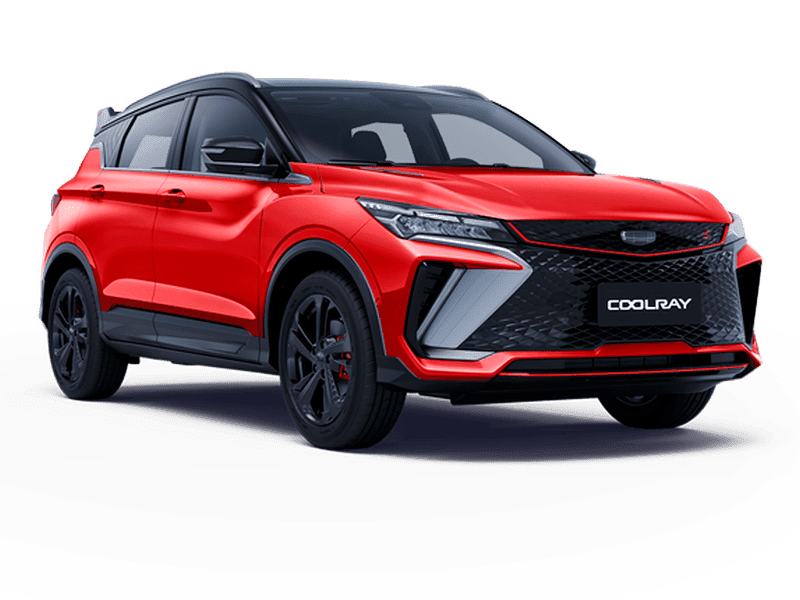 Купить Geely Coolray в Уфе - Красный